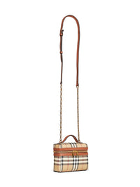 Burberry Women Beige Vanity Mini Check <Br/>