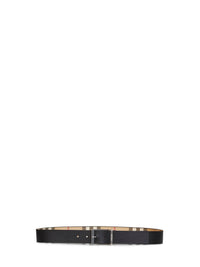 Burberry Men Archive Beige And Black Check Reversible Belt