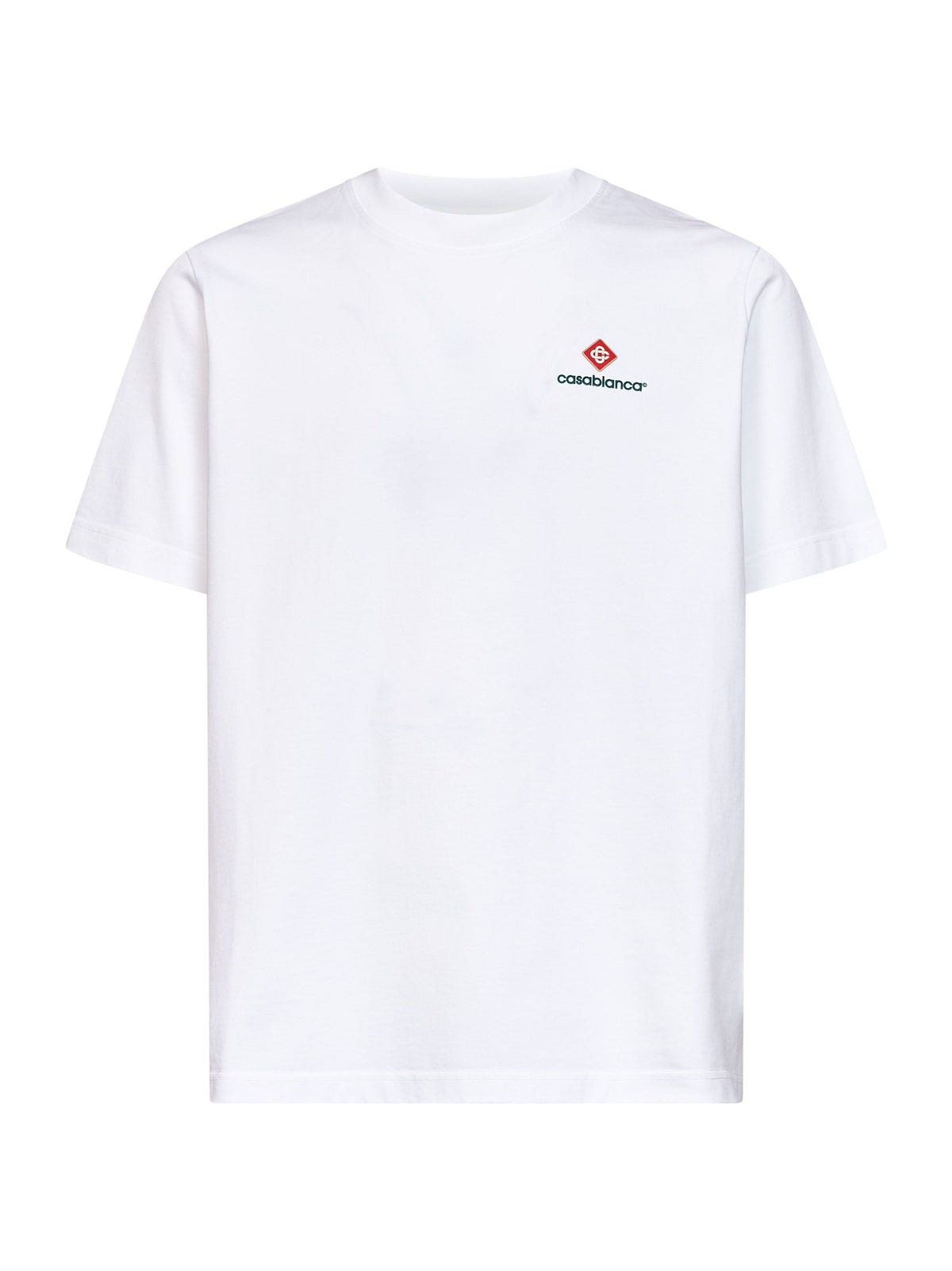 Casablanca Men White Cotton Jersey Casablanca Sport Type T-Shirt