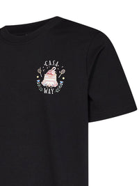 Casablanca Men Black Cotton Jersey Casa Way T-Shirt