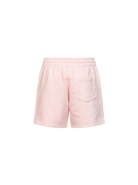 Casablanca Men Pink Cotton Laduree X Casablanca Embroidered Shorts