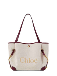 Chloé Women Crafty Brown Chloé Clover Shoulder Bag