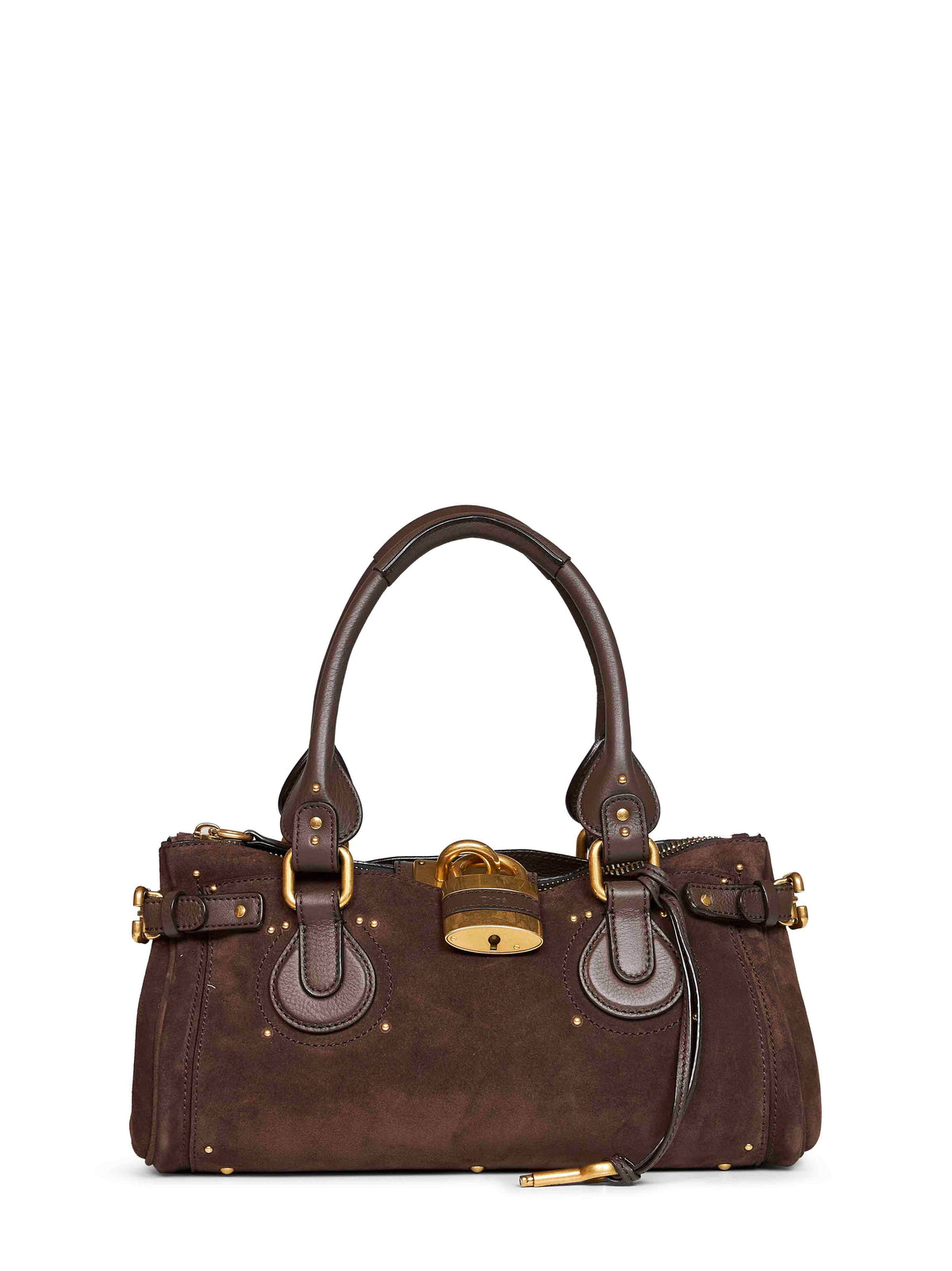 Chloé Women Kohl Brown Paddington Handbag