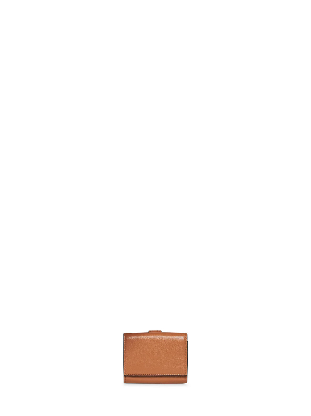 Chloé Women Mustang Brown Paddington Mini Tri-Fold Wallet