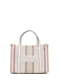 Chloé Women Nude Woody Loop Small Tote Bag