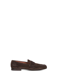 Church's Men Ebony Suede Rother Loafers