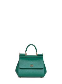 Dolce & Gabbana Women Emerald Green Small Sicily Handbag