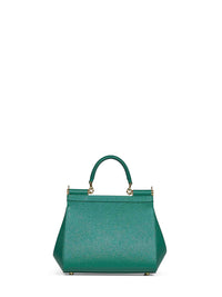 Dolce & Gabbana Women Emerald Green Small Sicily Handbag