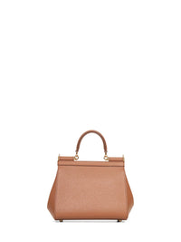 Dolce & Gabbana Women Medium Sicily Handbag In Camel