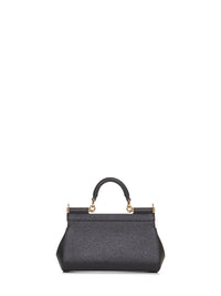 Dolce & Gabbana Women Black Small Sicily Handbag