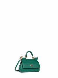 Dolce & Gabbana Women Emerald Green Mini Sicily Handbag