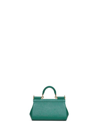 Dolce & Gabbana Women Emerald Green Mini Sicily Handbag