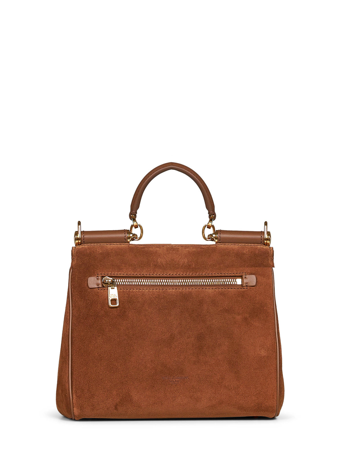 Dolce & Gabbana Women Camel My Sicily Small Handbag