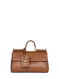 Dolce & Gabbana Women Caramel My Sicily Medium Handbag