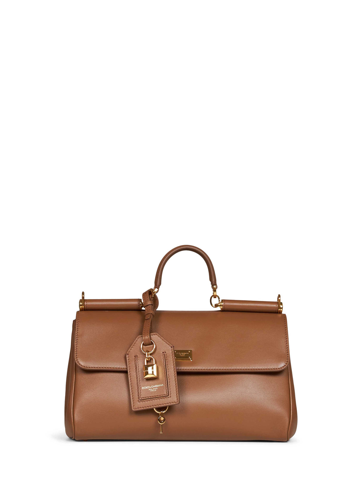 Dolce & Gabbana Women Caramel My Sicily Medium Handbag