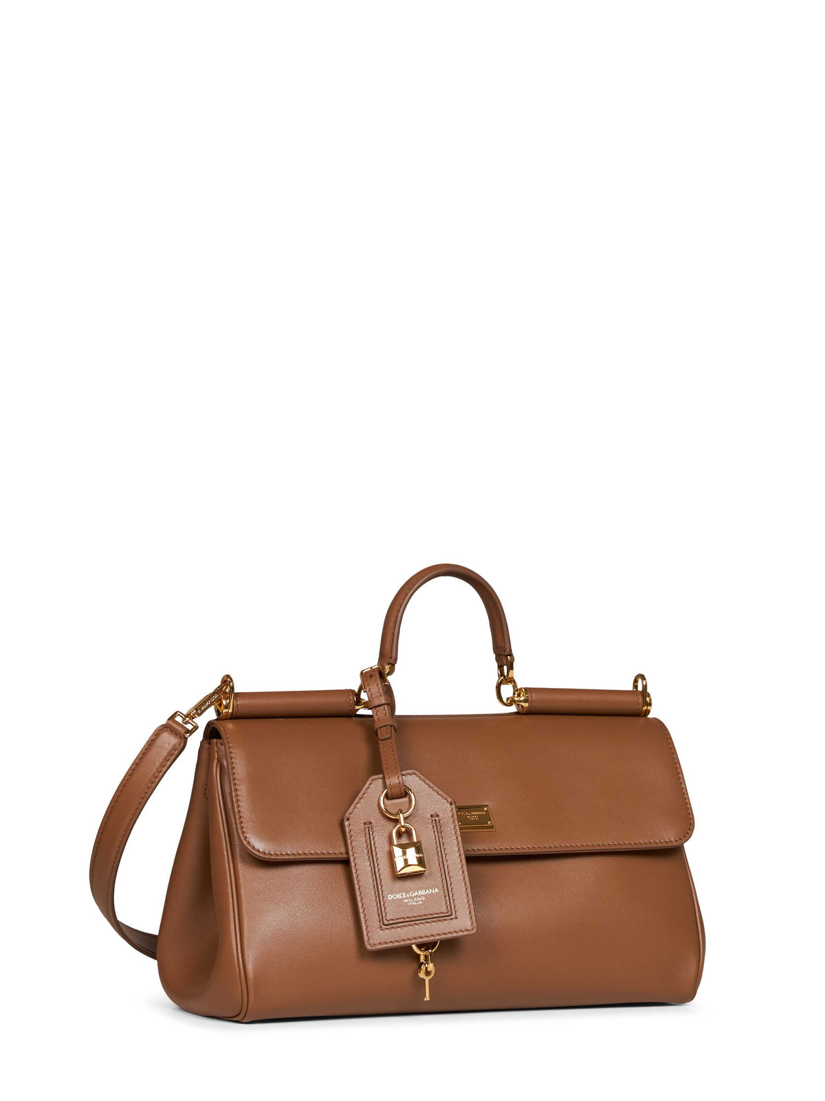 Dolce & Gabbana Women Caramel My Sicily Medium Handbag