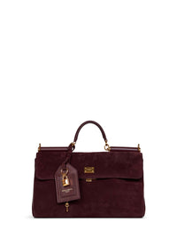 Dolce & Gabbana Women Burgundy My Sicily Medium Handbag