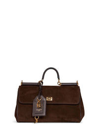 Dolce & Gabbana Women Ebony My Sicily Medium Handbag