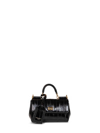 Dolce & Gabbana Women Black My Sicily Mini Handbag