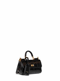 Dolce & Gabbana Women Black My Sicily Mini Handbag