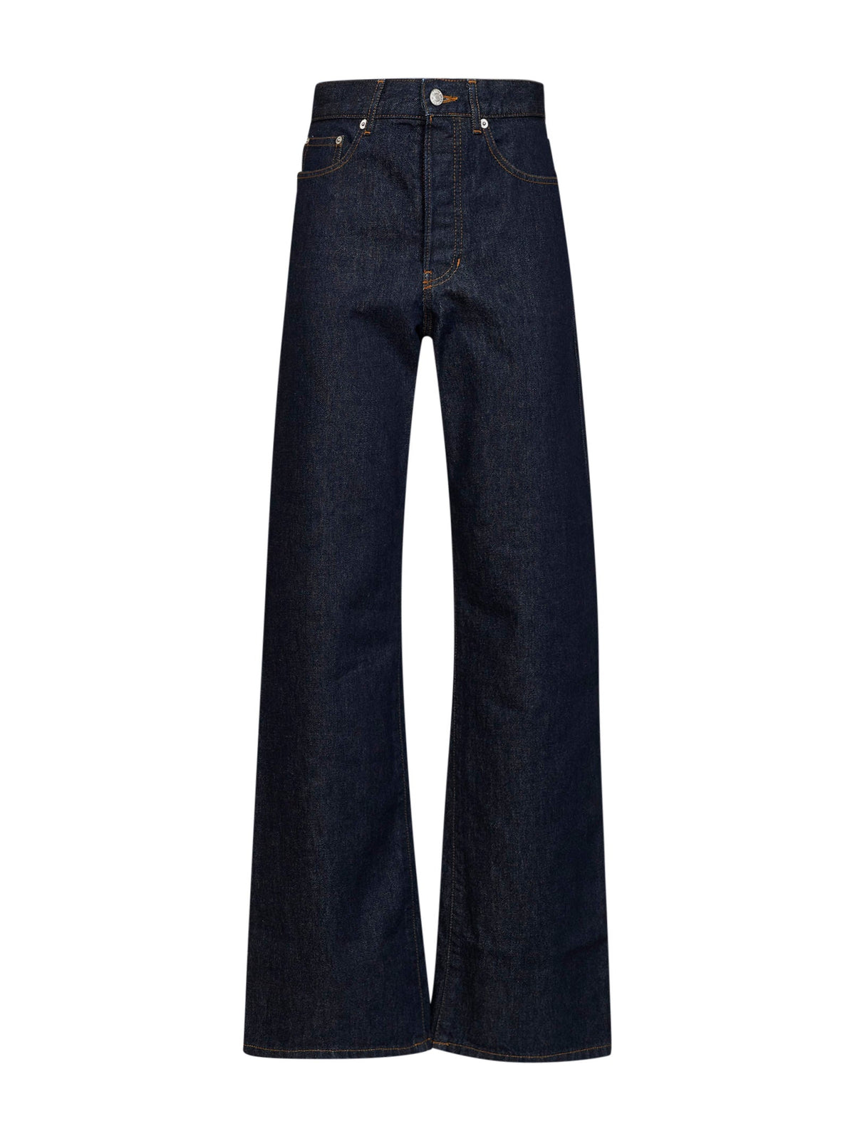 Dries Van Noten Women Indigo Cotton Denim Peyton Jeans