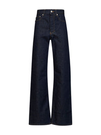 Dries Van Noten Women Indigo Cotton Denim Peyton Jeans