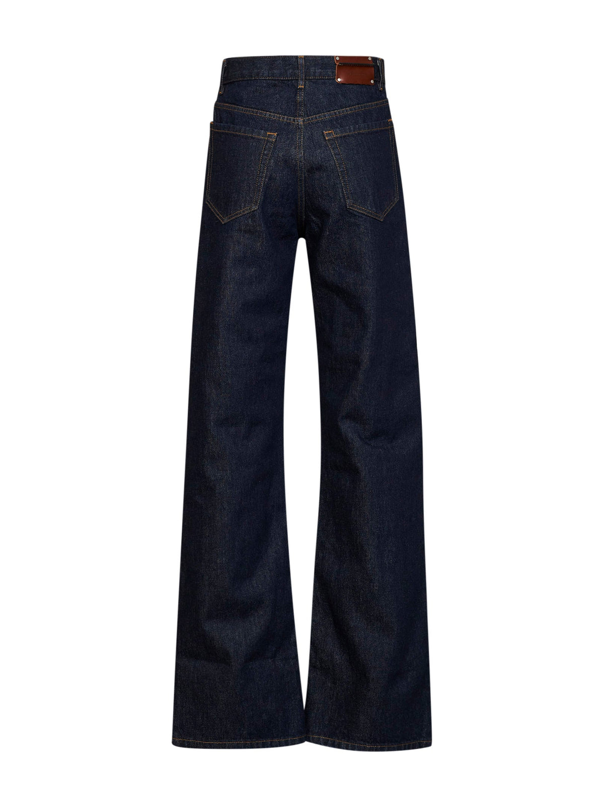 Dries Van Noten Women Indigo Cotton Denim Peyton Jeans