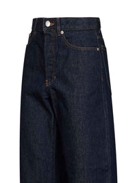 Dries Van Noten Women Indigo Cotton Denim Peyton Jeans