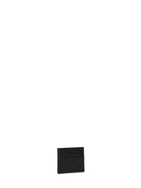 Fendi Men Black Ff Jacquard Card Holder