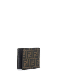 Fendi Men "Ff Jacquard" Wallet