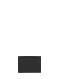 Fendi Men Black Slim Squared Ff Card Holder