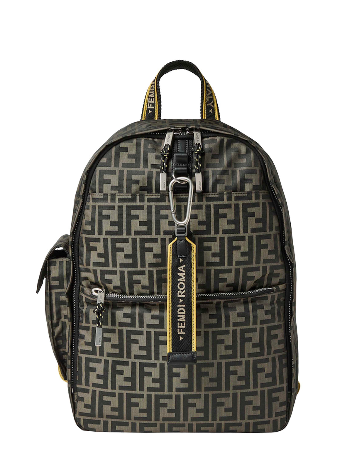 Fendi Men Brown Fendi Climb Backpack
