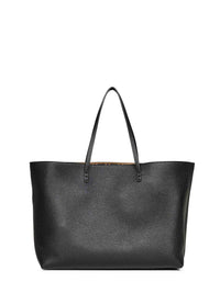 Fendi Women Black Roll Medium Shopper Bag