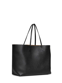 Fendi Women Black Roll Medium Shopper Bag