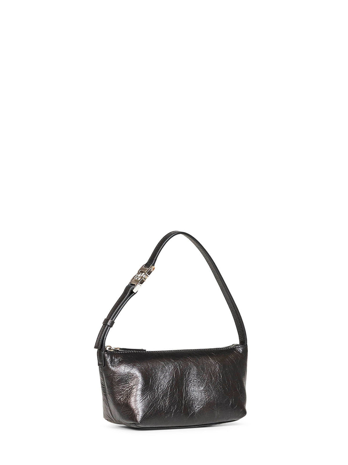 Fendi Women Black Small Vanity Pouch Handbag