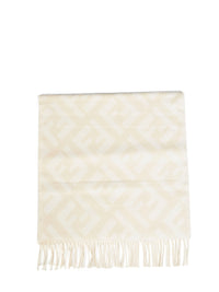 Fendi Silk Women Camelia Cashmere Ff Scarf