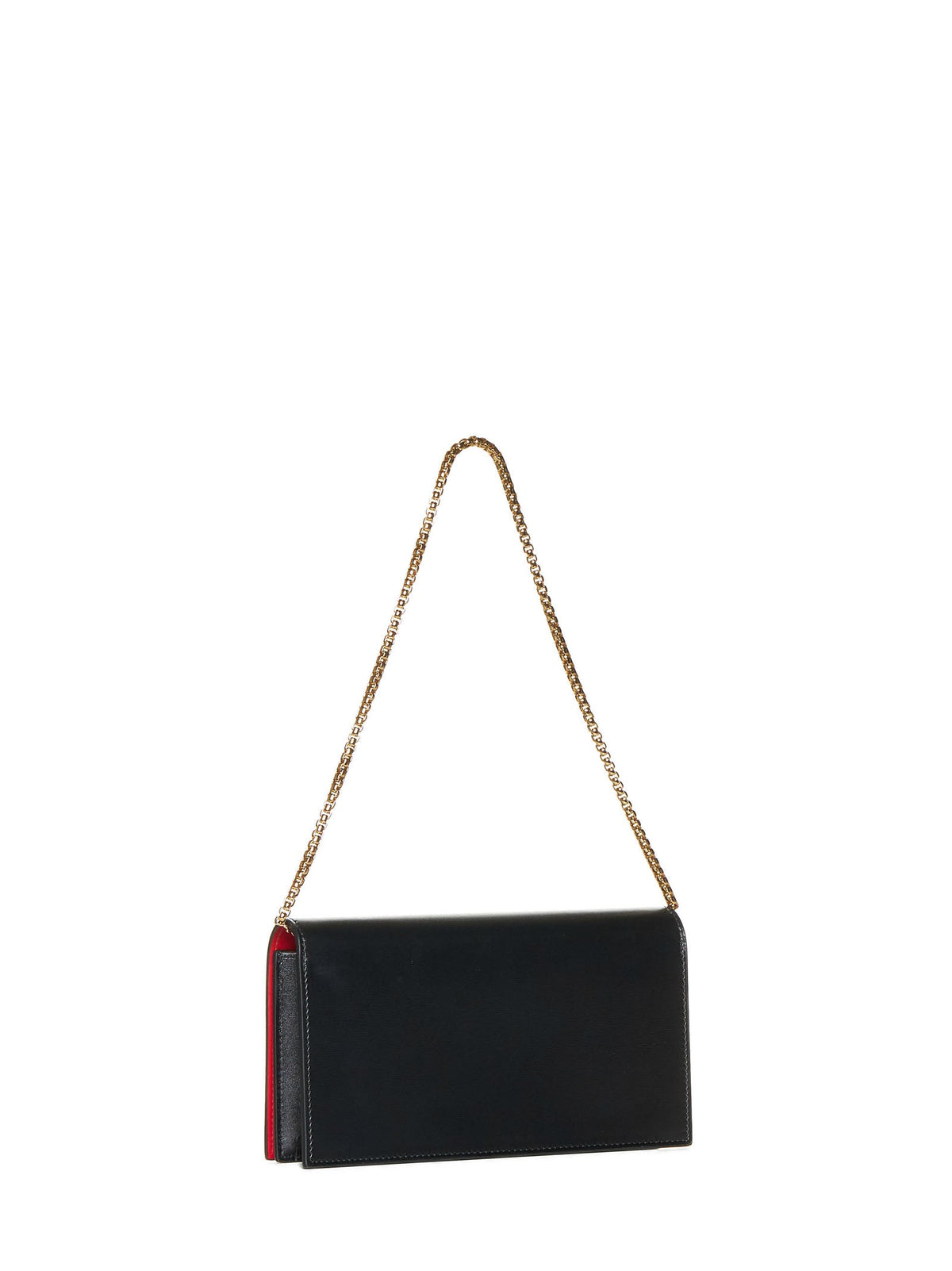 Ferragamo Women Black Double Gancini Mini Bag With Shoulder Strap