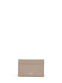 Ferragamo Women Warm Taupe Olive Gancini Credit Card Holder
