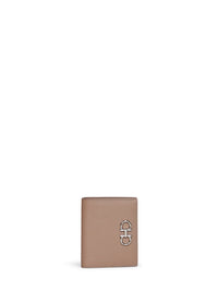 Ferragamo Women Warm Taupe Gancini Compact Wallet