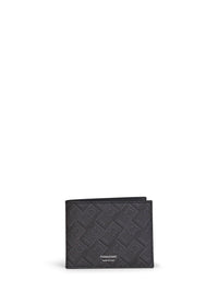 Ferragamo Men Black And Grey Ferragamo Monogram Wallet