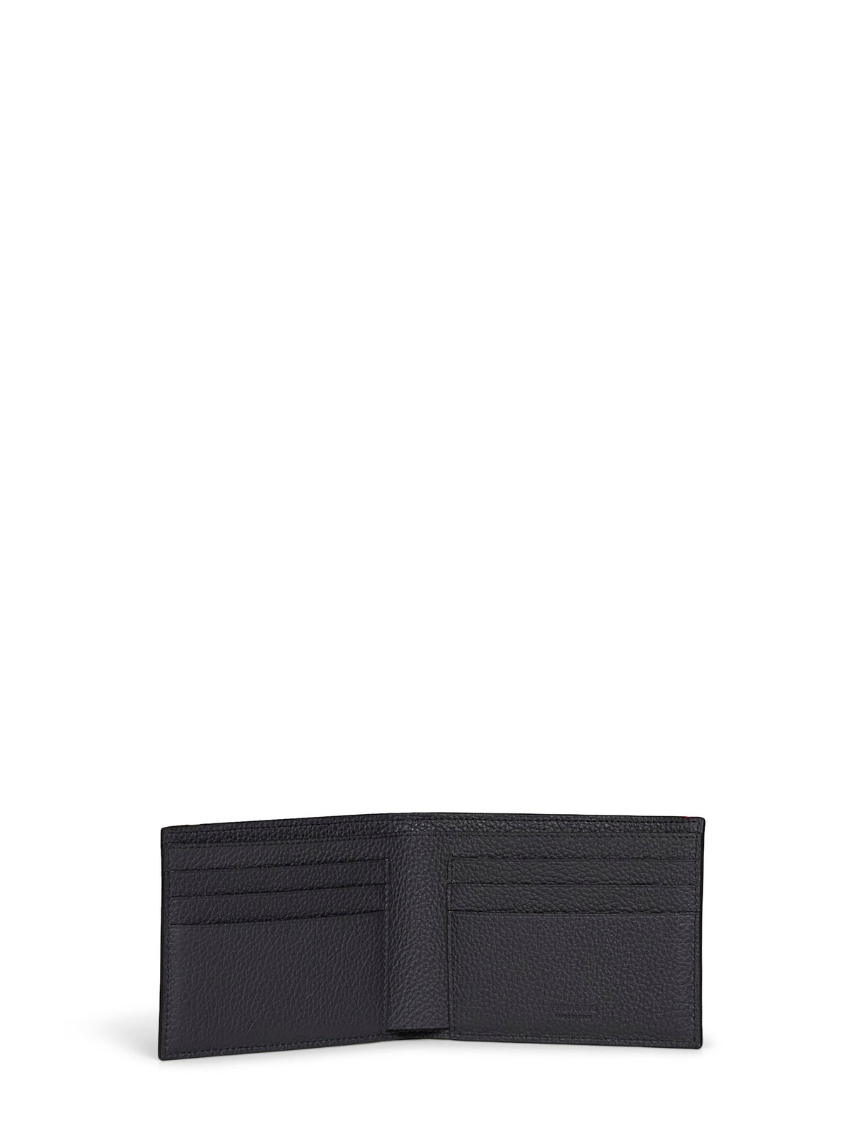 Ferragamo Men Black And Grey Ferragamo Monogram Wallet