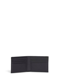 Ferragamo Men Black And Grey Ferragamo Monogram Wallet
