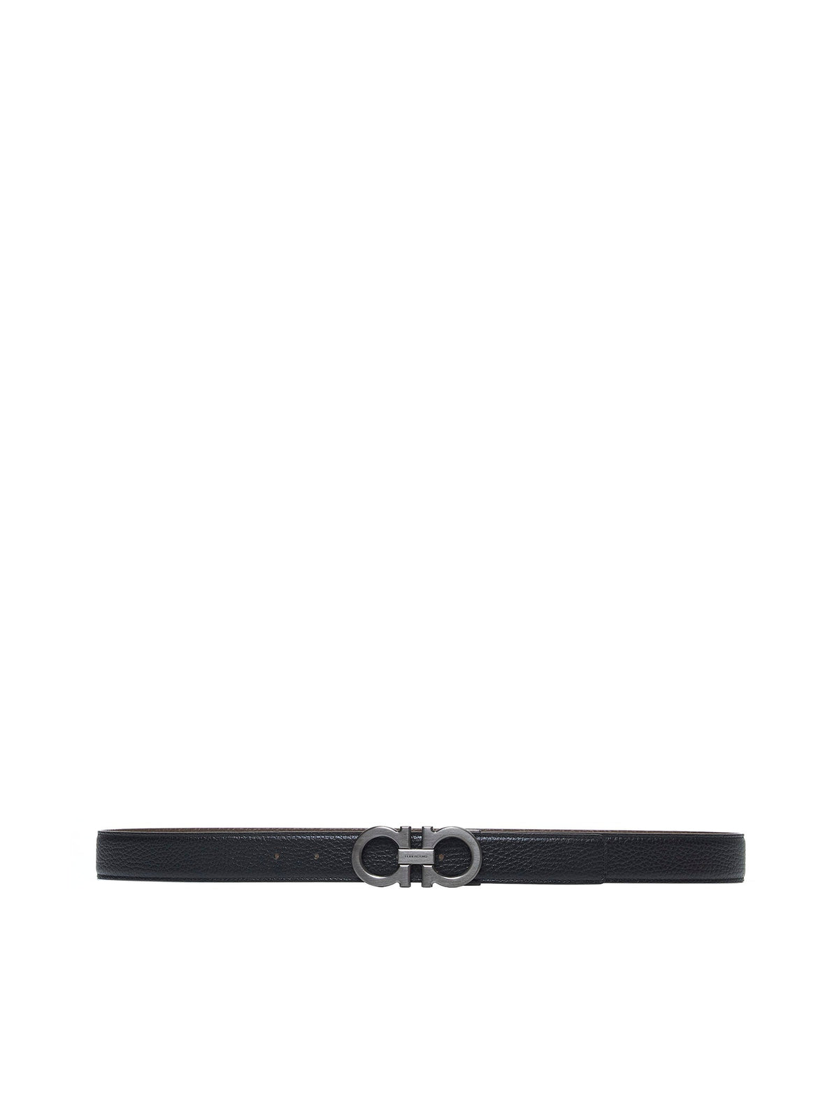 Ferragamo Men Gancini Reversible Leather Belt