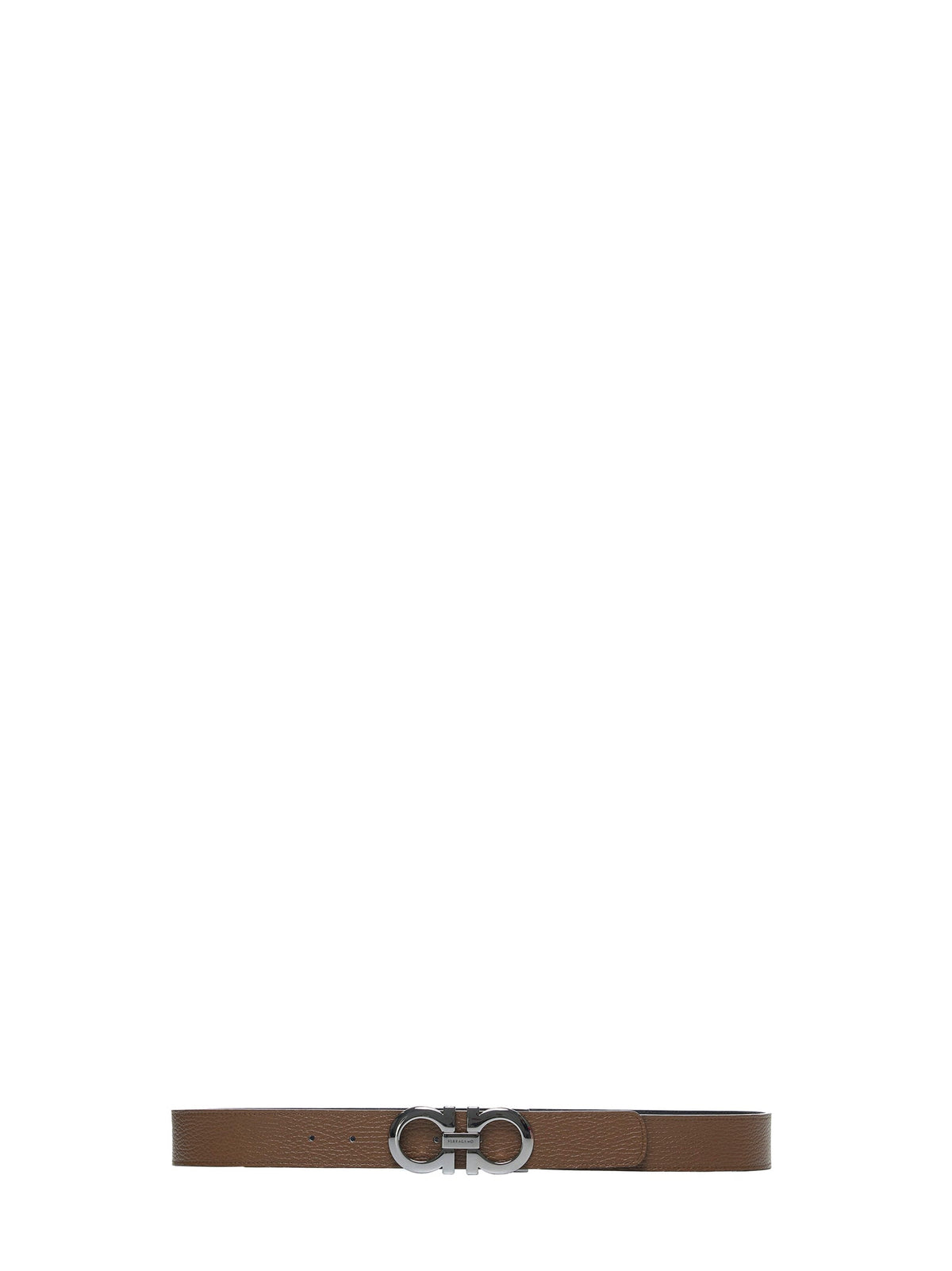 Ferragamo Men Gancini Reversible Leather Belt By Ferragamo