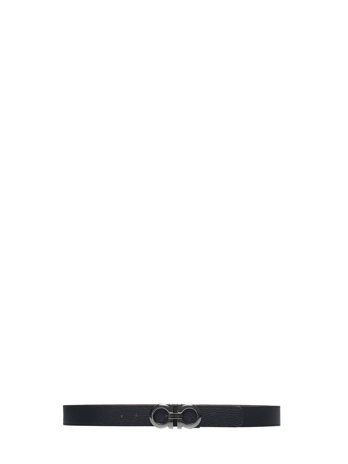 Ferragamo Men Gancini Reversible Leather Belt By Ferragamo
