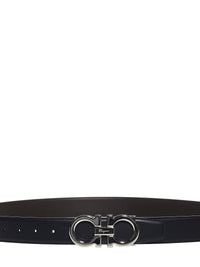 Ferragamo Men Reversible And Adjustable Gancini Belt