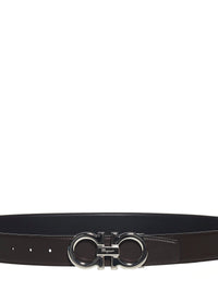 Ferragamo Men Reversible And Adjustable Gancini Belt