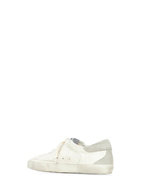 Golden Goose Men Super-Star Sneakers In White Leather