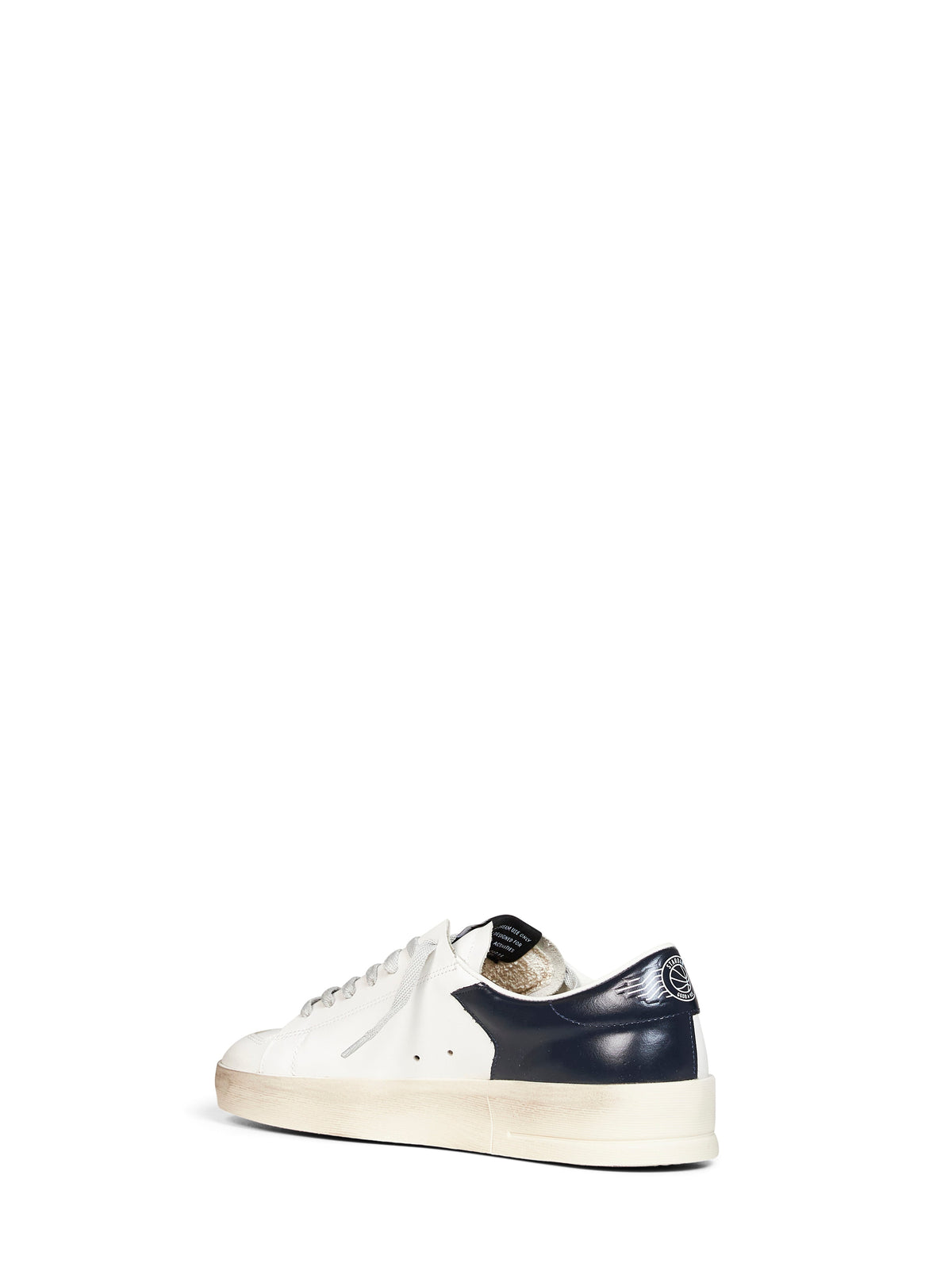 Golden Goose Men White Leather Stardan Sneakers