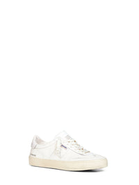 Golden Goose Men White Nappa Leather Soul Star Sneakers